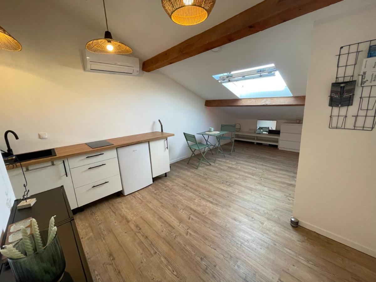 Chaleureux Studio Mansarde - Coeur De Ville De Sète Eksteriør bilde